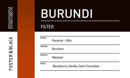 Burundi - Kayanza Giku {Filter}