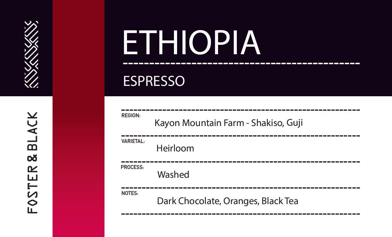 Ethiopia - Kayon Mountain - Washed {Espresso}