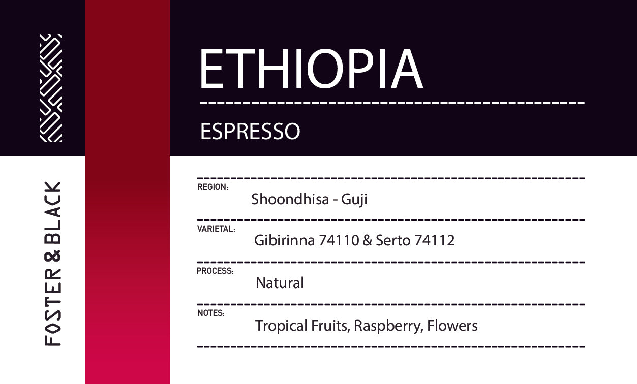 Ethiopia - Shoondhisa Guji {Espresso}