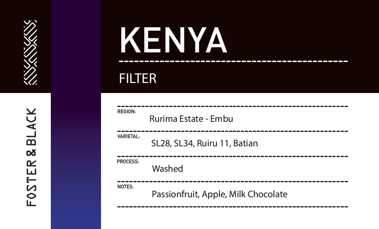 Kenya - Rurima Estate {Filter}