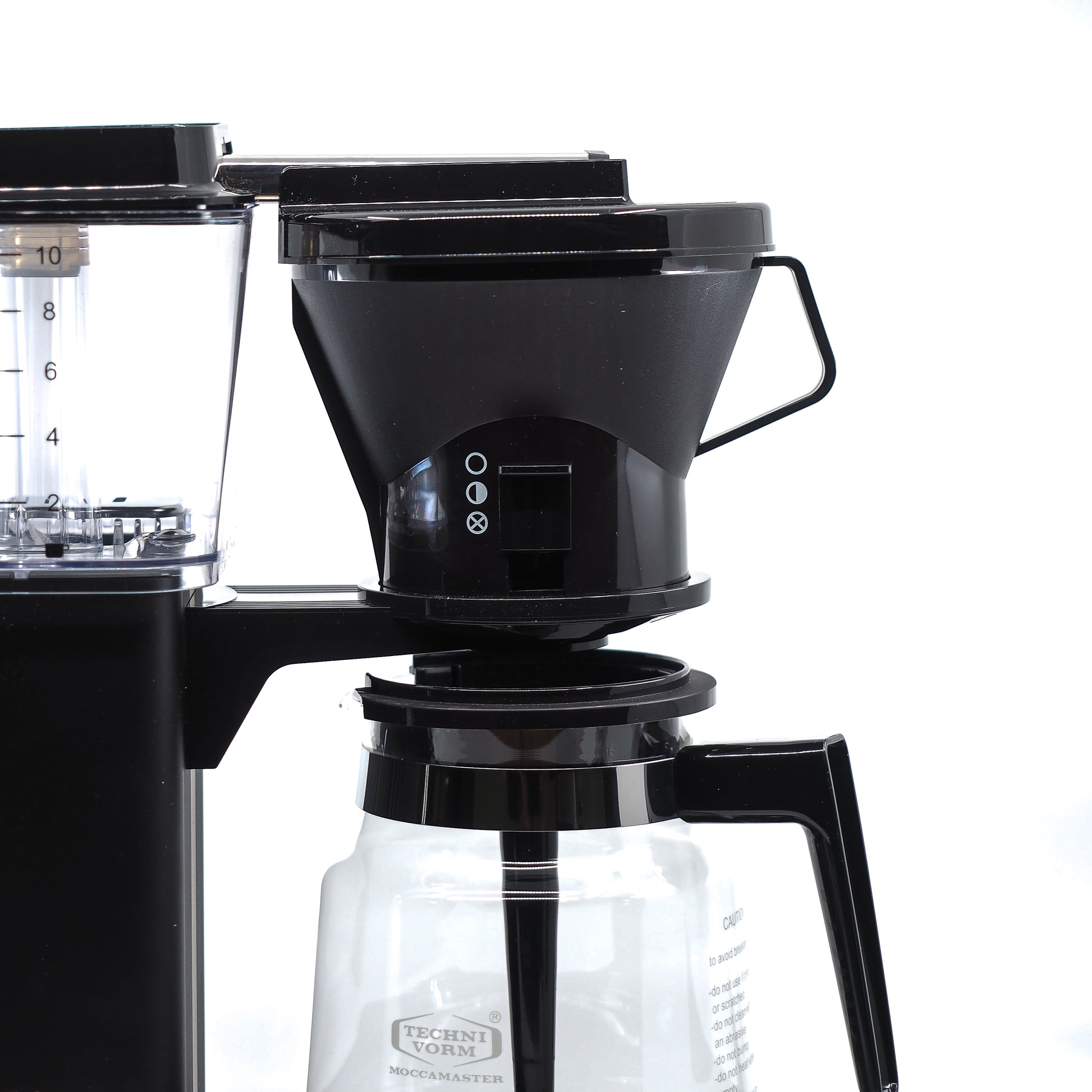 Black coffee chamber for black moccamaster