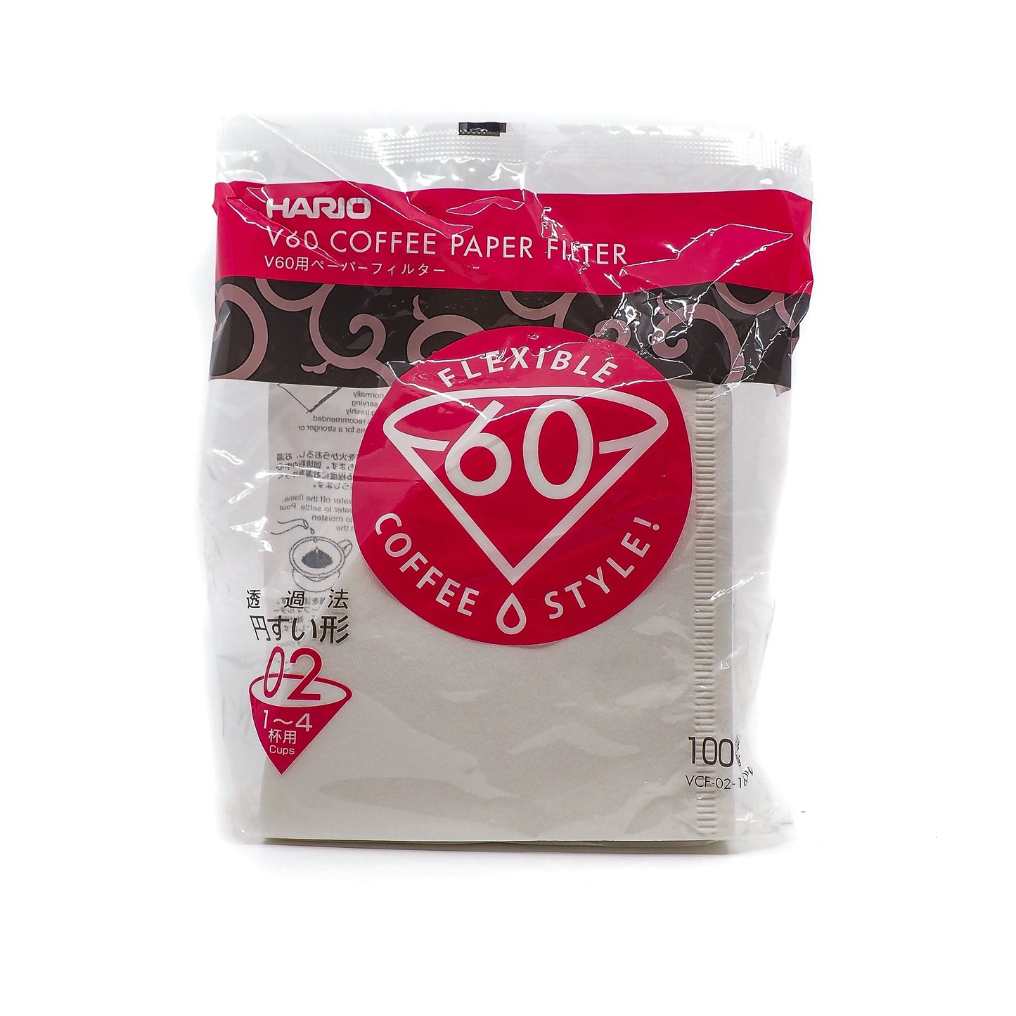 Hario 100 pack of v60 filter papers