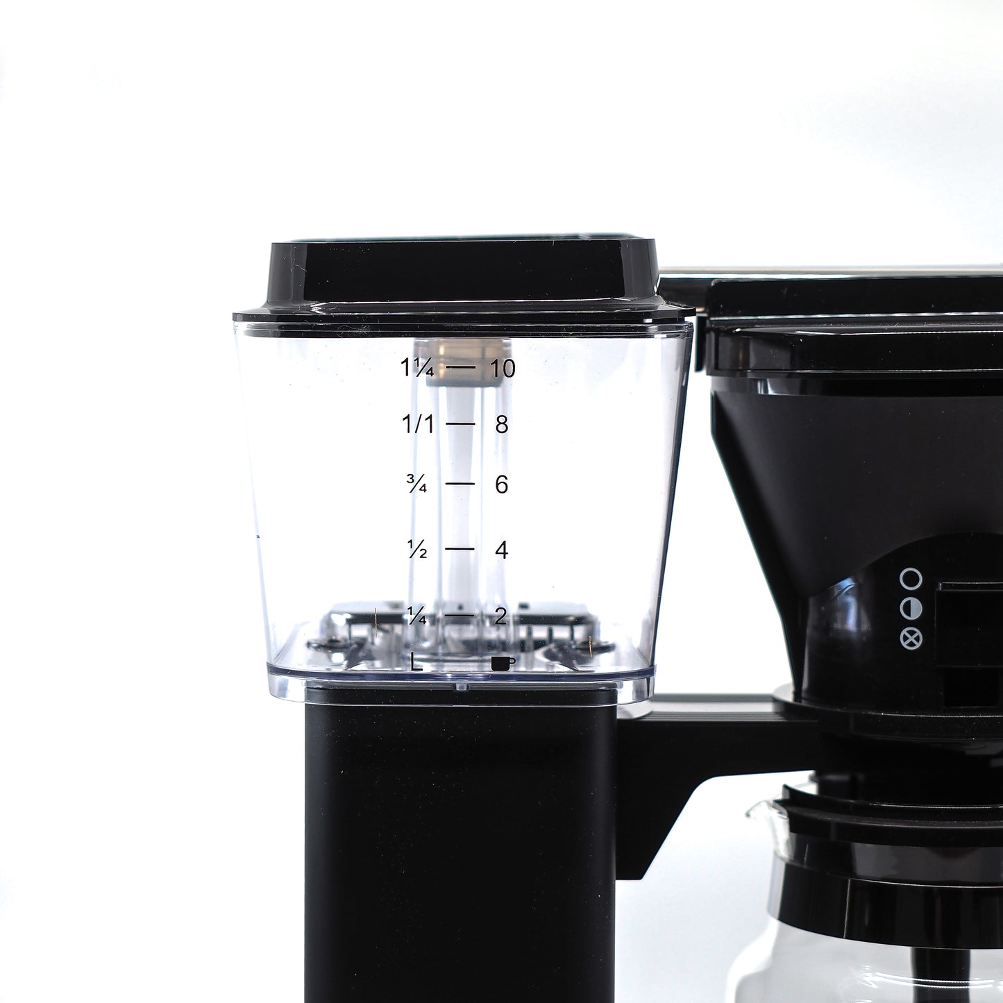Water chamber in black Technivorm Moccamaster