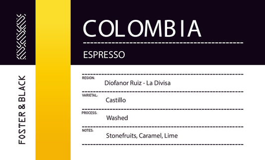 Colombia - Diofanor Ruiz {Espresso}