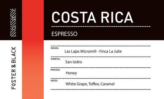 Costa Rica - Las Lajas Micromill {Espresso}