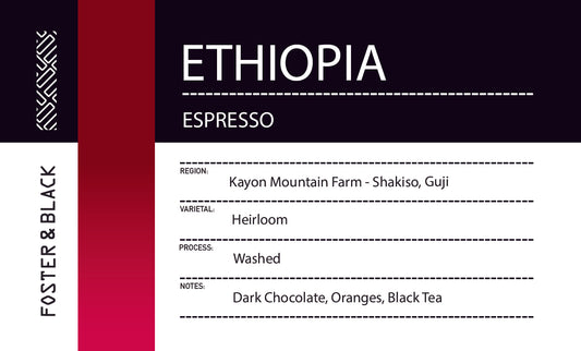 Ethiopia - Kayon Mountain - Washed {Espresso}