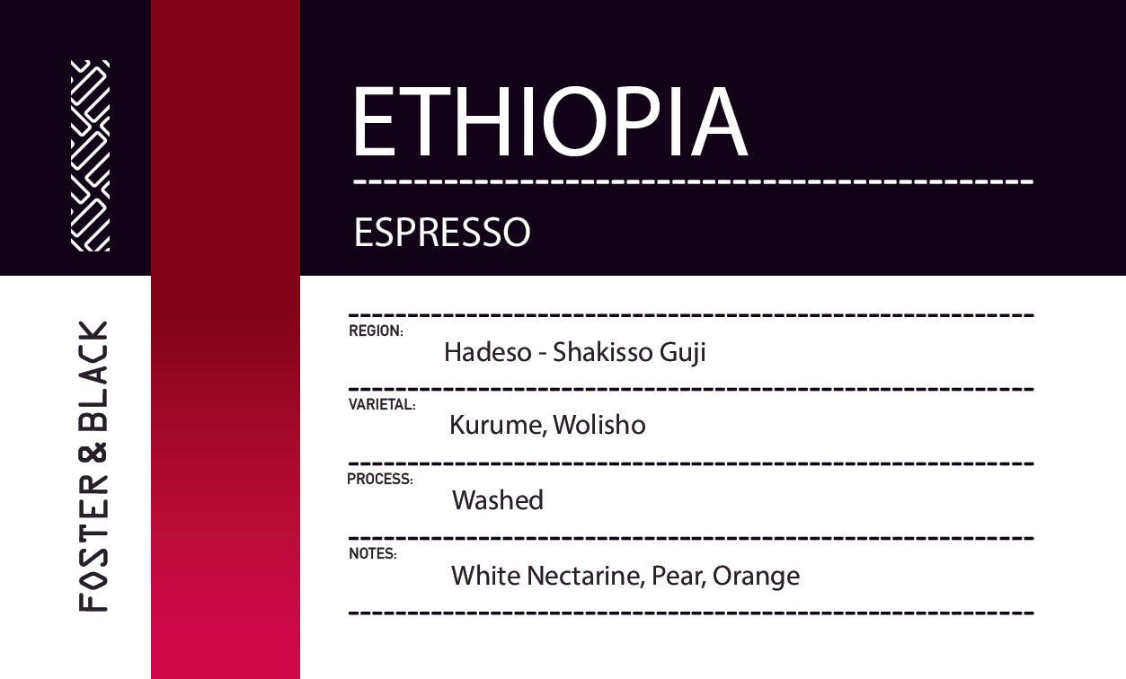 Ethiopia - Washed Hadeso {Espresso}