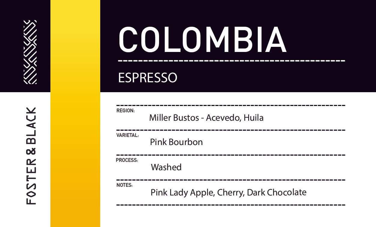 Colombia - Miller Bustos {Espresso}