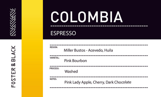 Colombia - Miller Bustos {Espresso}