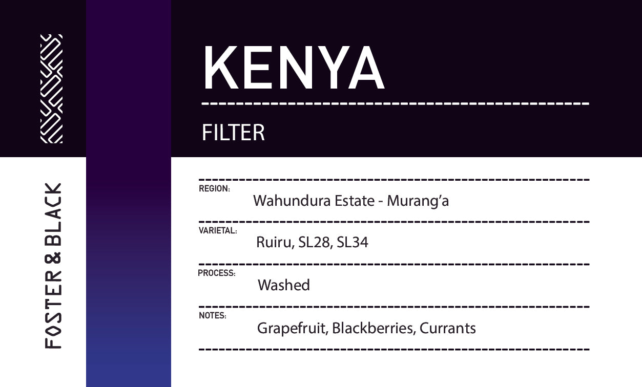 Kenya - Wahundura Estate {Filter}