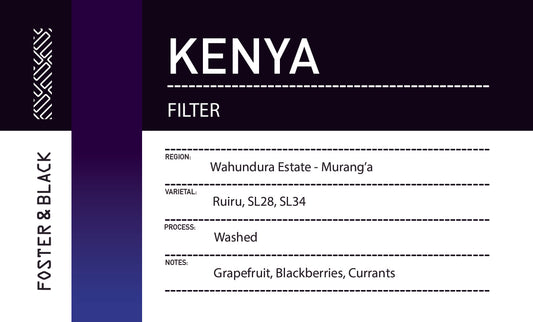 Kenya - Wahundura Estate {Filter}
