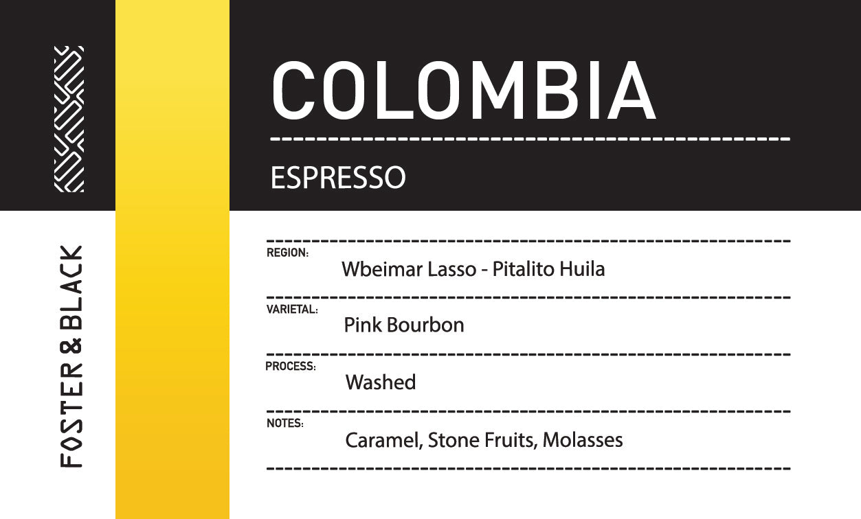 Colombia - Wbeimar Lasso {Espresso}