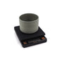 Brewista-smart-scale-black-rubber-mat-ghost-ceramic-cup